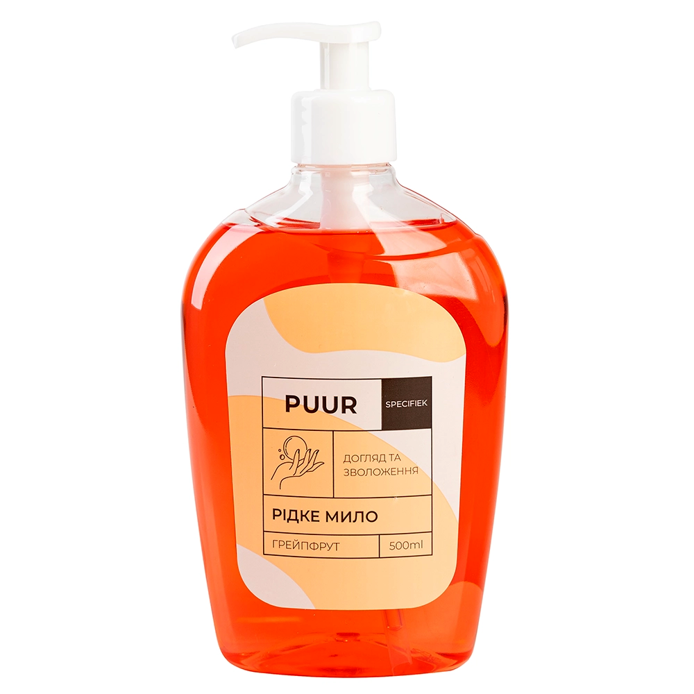 Рідке мило Грейпфрут PUUR SPECIFIEK( 500 мл )